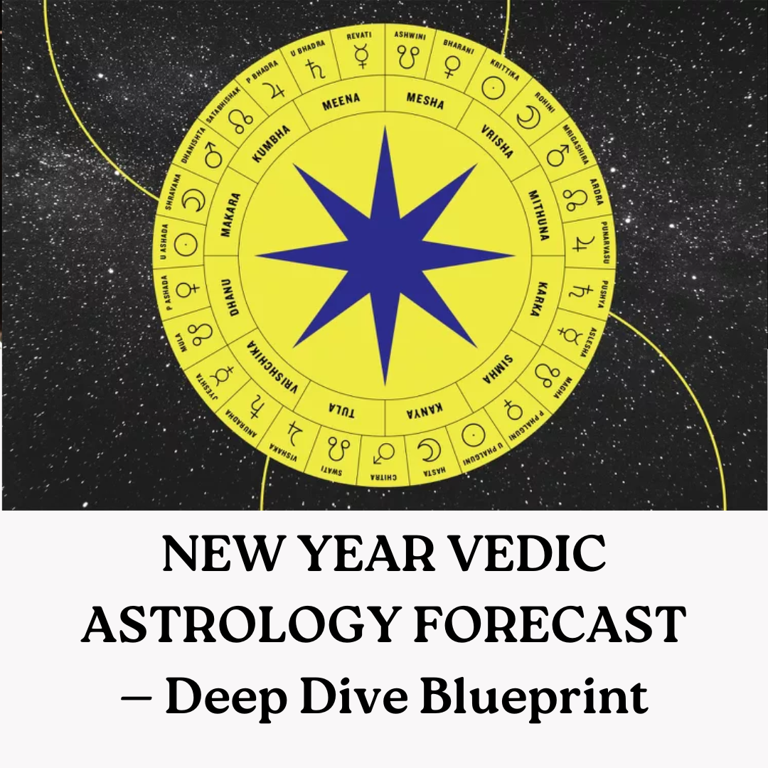 Vedic Astrology Reading: New Year Deep Dive Blueprint