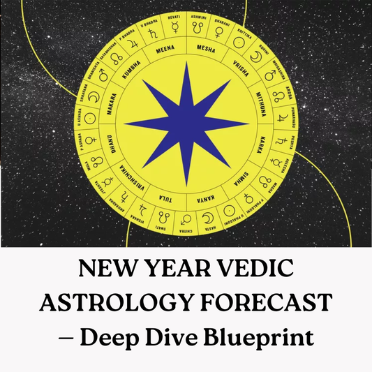 Vedic Astrology Reading: New Year Deep Dive Blueprint