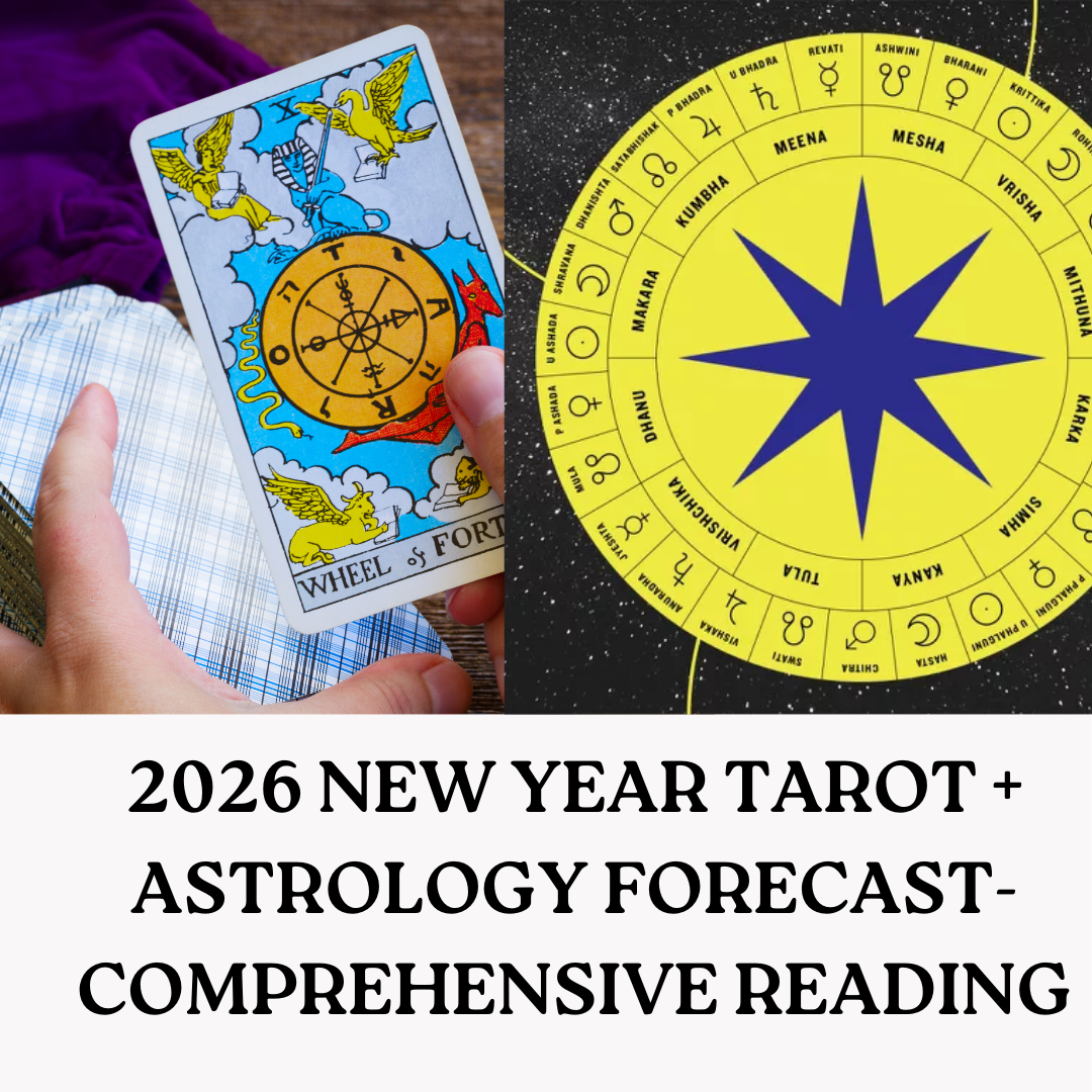 2026 New Year Tarot + Astrology forecast- Comprehensive Reading